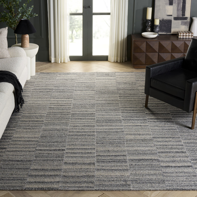 Deepak Hand Tufted Performance Rug, Rectangle 8' x 10'