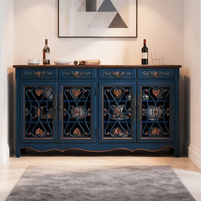 Banc de rangement pour chaussures en bois massif bleu foncé, Bleu très foncé