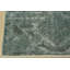 Tapis de couloir bleu surteint 76 x 290 cm, en laine, noué à la main, style vintage.