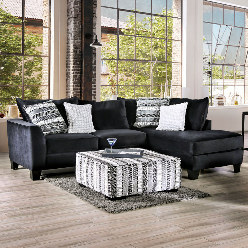 Froeming Upholstered L-Shaped Sectional Right Hand Facing