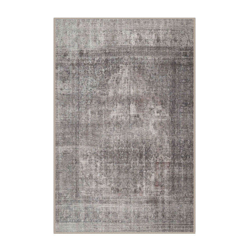 Abstract Indoor Rug, Rectangle 5' x 7'