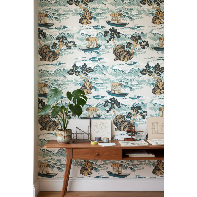 Papier peint traditionnel Toile Landscape