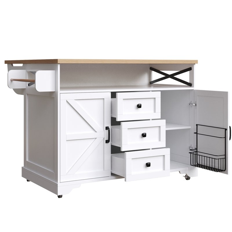 Wood Kitchen Island
