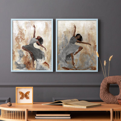 Beautiful Dancer I-Premium Framed Print -Ready to Hang - No Nails Required - No Nails Required