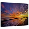 sunset photography wrapped canvas