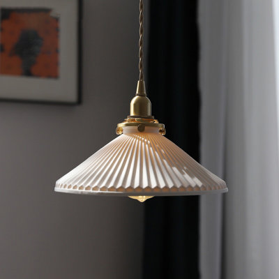 1 - Light Brass Pendant