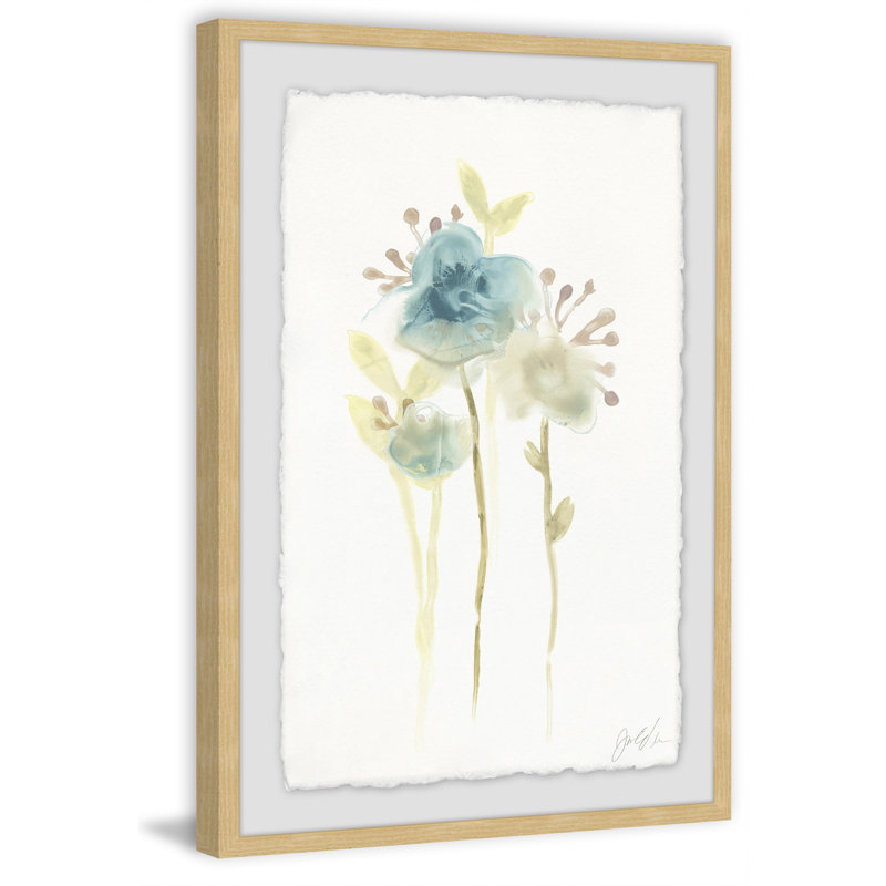 Bluebell I 1 Piece Single Picture Frame Painting, 61 cm H x 41 cm W x 4 cm D
