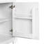 Meuble-lavabo blanc 20 po avec porte à fermeture douce