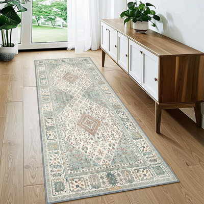 Oriental Machine Printed Indoor / Outdoor Area Rug