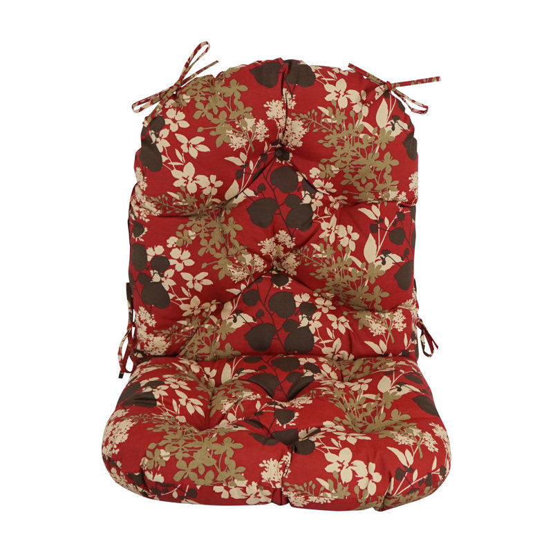 Outdoor 6'' Seat / Back Cushion, Montfleuri Sangria
