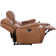 Ilkeston 61" Wide Leather Manual Recliner Loveseat Sofa with Cup Holders