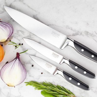 Sabatier Professional 3 Piece Stainless Steel Assorted Knife Set