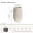 Magnesium Oxide Textured Wood-Look Planter-576723471