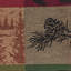  Ensemble de 4 serviettes en pin multicolores Pinecones And Trees