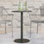 Arza Round Metal Outdoor Coffee Table , cm W cm D-1352272249
