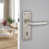 Satin Nickel Keyhole