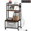 100cm H x 55cm W Printer Stand with Wheels