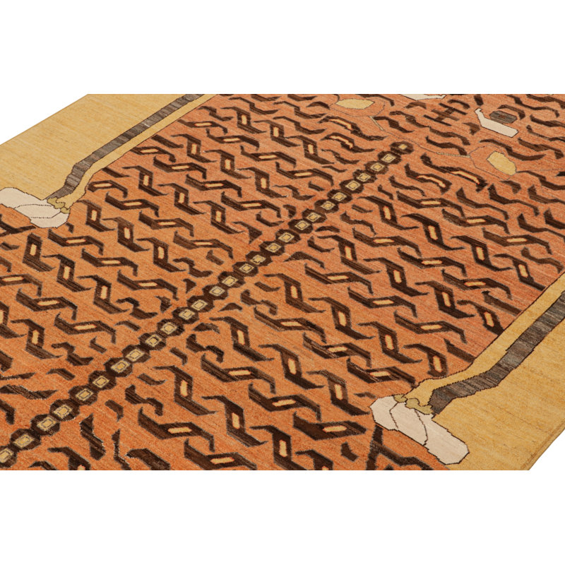 One-of-a-Kind No Hand Knotted Area Rug, Rectangle 8'2" x 10'1"