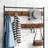 Entryway Bench With Coat Rack