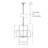 4-light Metal Lantern-1893280131