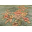 Tapis velouté à motif floral art déco traditionnel chinois en laine noué à la main 4 x 6