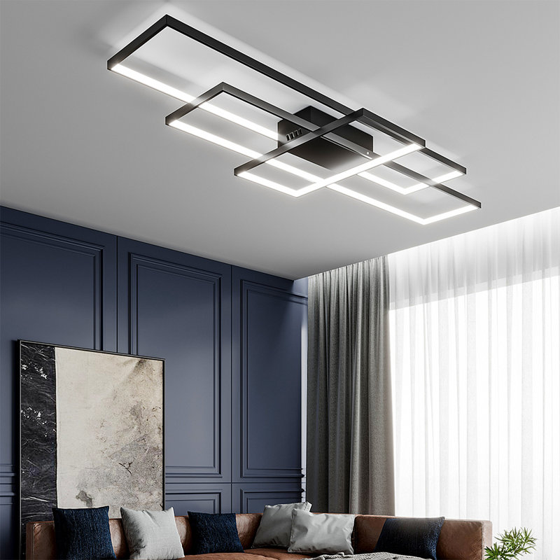 Ewalt 110Cm Ceiling Flush Light, 10cm H x 110cm W x 80cm D