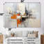 Ensemble de salon moderne et scandinave beige et jaune-107759143-107759145