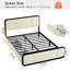 Lit plateforme capitonné en velours Dorrough-1308040333-1298385650