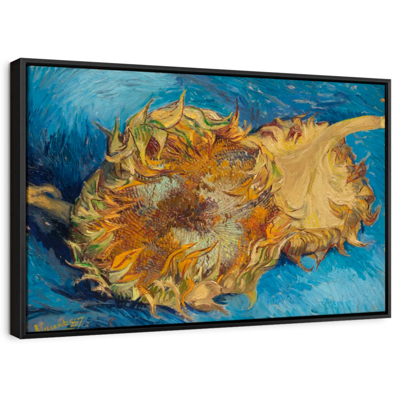 Tournesols I, reproduction sur toile, H 21 po x l 31 po