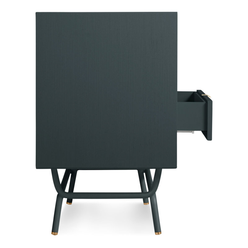 Dang Media Console, Navy Green