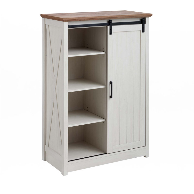 Commode haute 5 tiroirs, Blanc