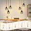 3 - Light Stainless Steel Bell Pendant