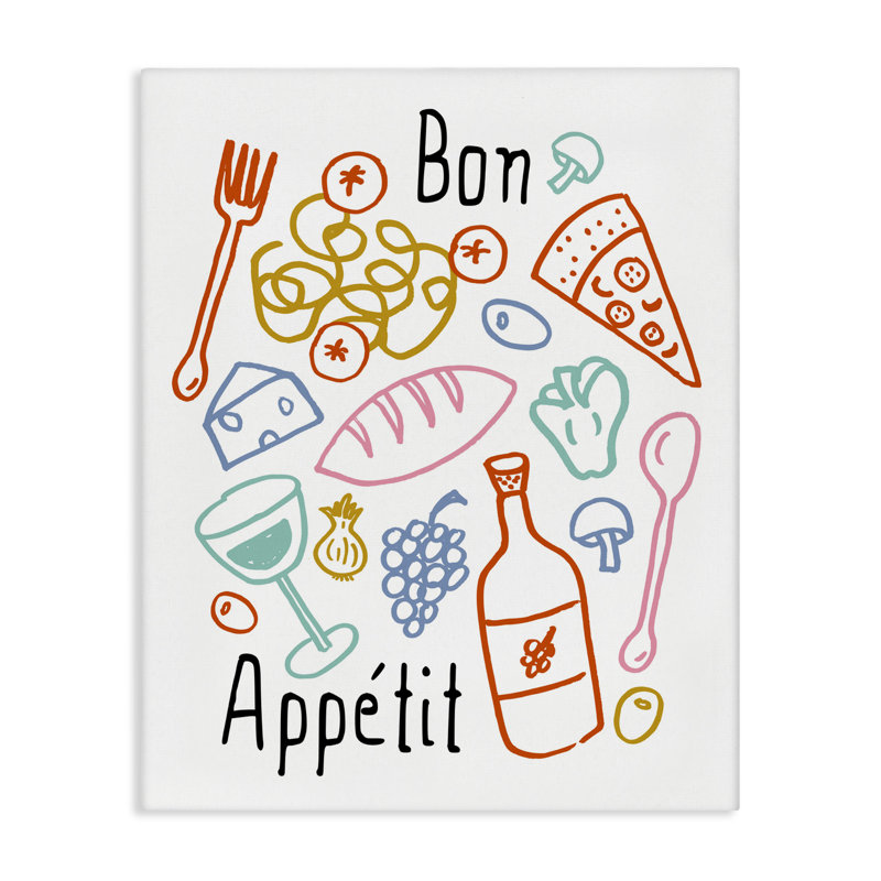 «Bon Appetit», par Heather Dutton, 20" H x 16" W