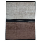Hand-Knotted High-Quality Brown Area Rug