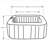 Aleko Jet Inflatable Hot Tub