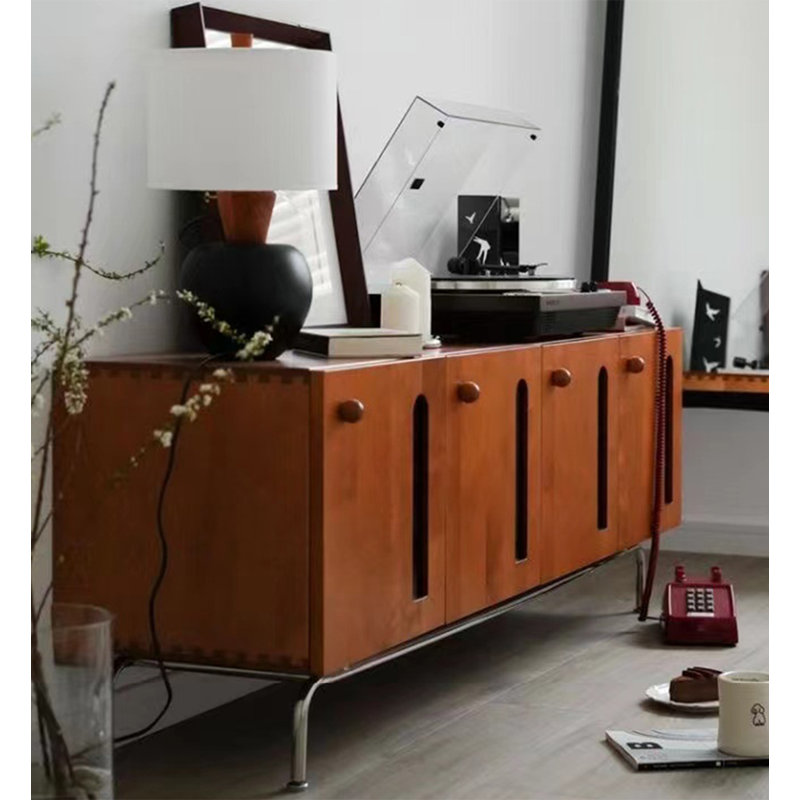 Meuble télé avec rangement fermé Modern, H 20,9 po x L 59,1 po x l 15,7 po