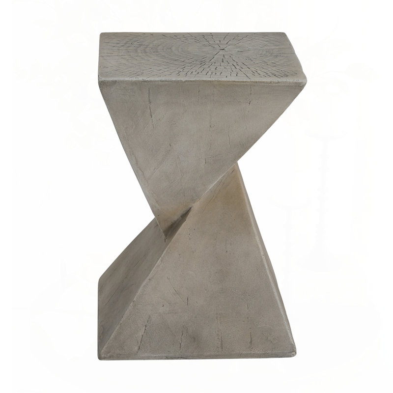 Modern Side Table – Stylish End Table, Light Gray