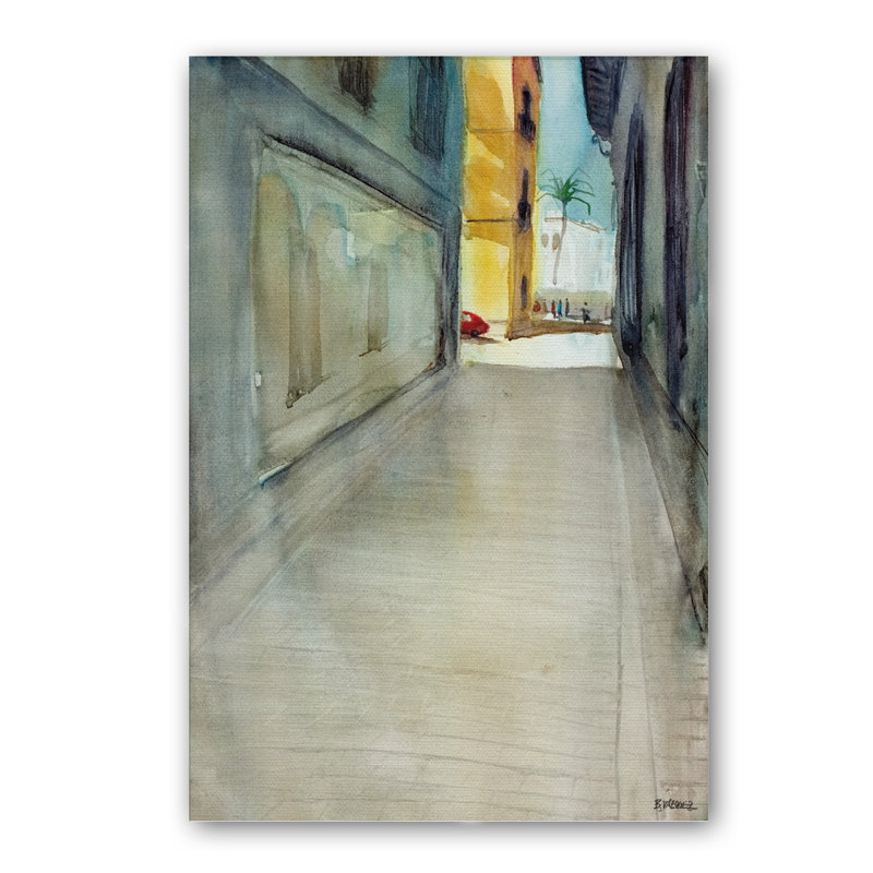 San Luis by Bruno Vázquez - Wrapped Canvas Painting, 90cm H x 60cm W x 3cm D