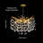 Glam Chandelier Gold Modern Ceiling Light Large Crystal Chandelier Classic Farm for Medium Room-1632691768