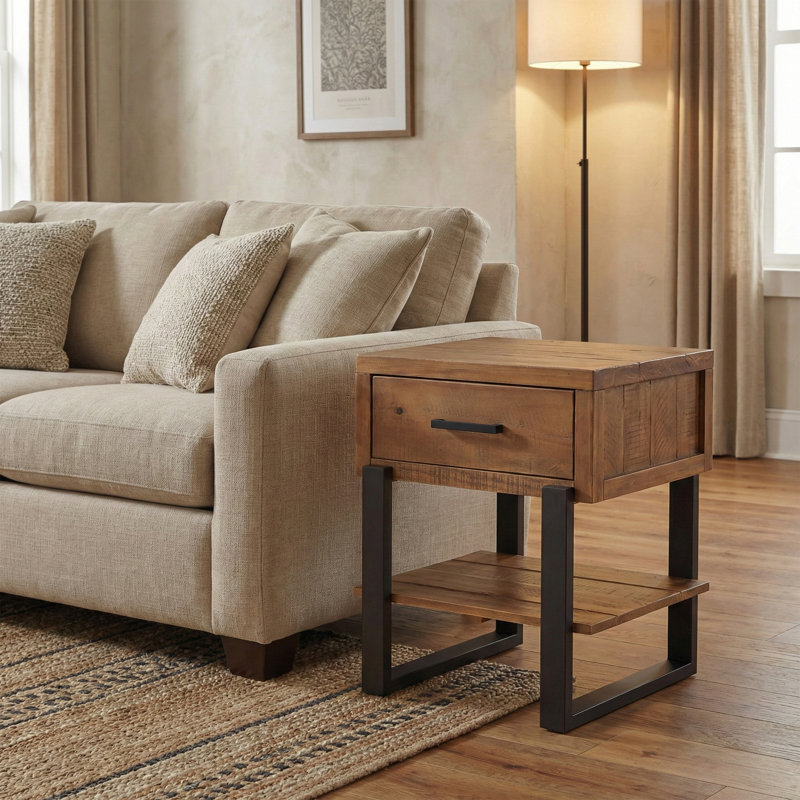 Kitson Sled End Table