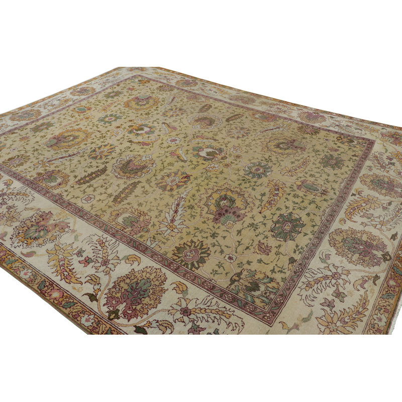 One-of-a-Kind 11’3”x13’6” Hand Knotted Area Rug