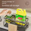Kitchen Sink Caddy Organizer With Drain Rack, Soap Dispenser, Sponge Holder And Chopstick Cylinder