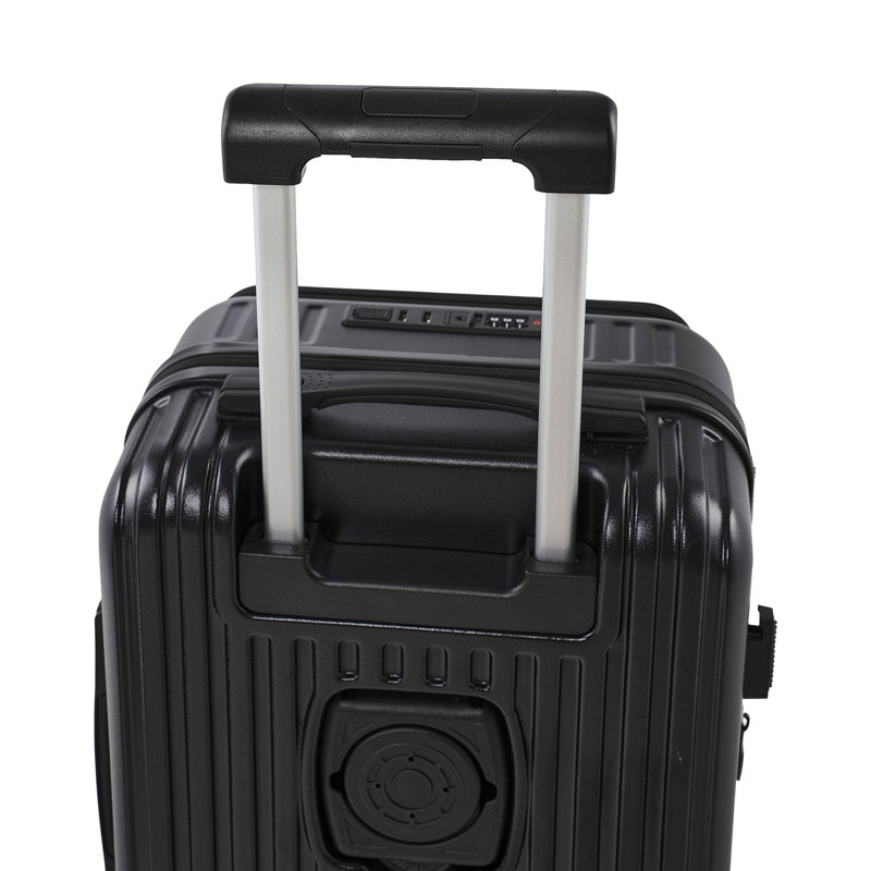 20-Inch Travel Suitcase with Combination Lock