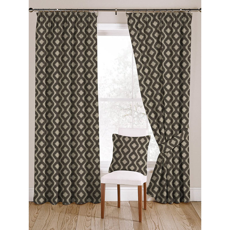 Zilla Blackout Pair, Width 228 x Drop  228cm, Grey