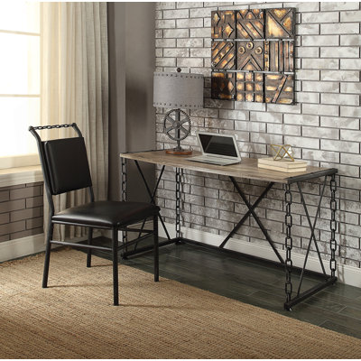 Industrial-Style Writing Desk