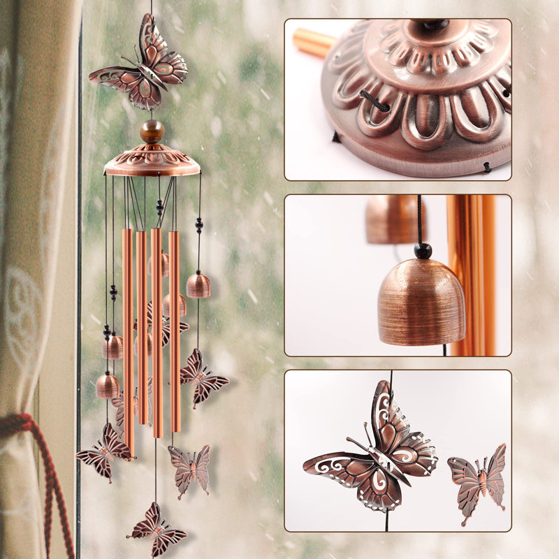 Delmis Metal Insects Wind Chime