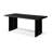Black Rectangular Solid wood Butterfly Leaf Dining Table-424121883