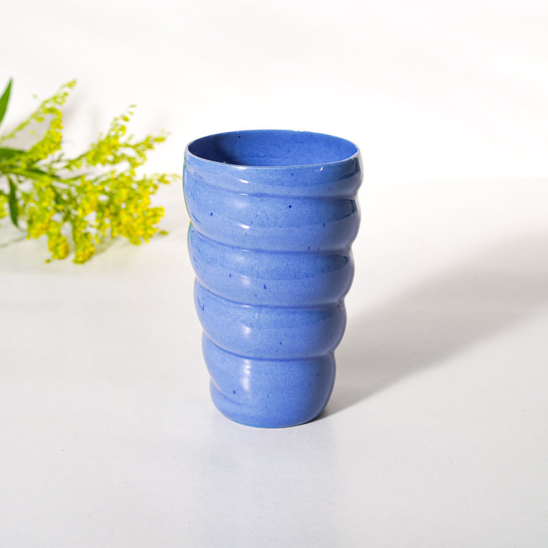 Handmade Coffee Mug, Navy