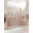 Stellar 90.5 in. W x 78 in. H Fully Frameless 3 Panel Inline Glass Hinged Shower Enclosure-60064130