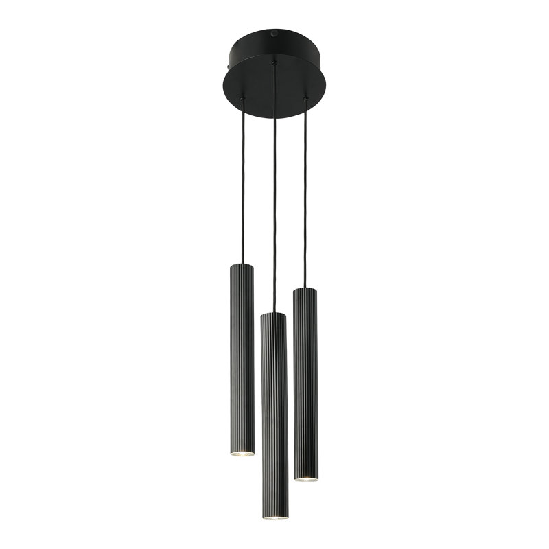 3 - Light Matte Cluster Pendant